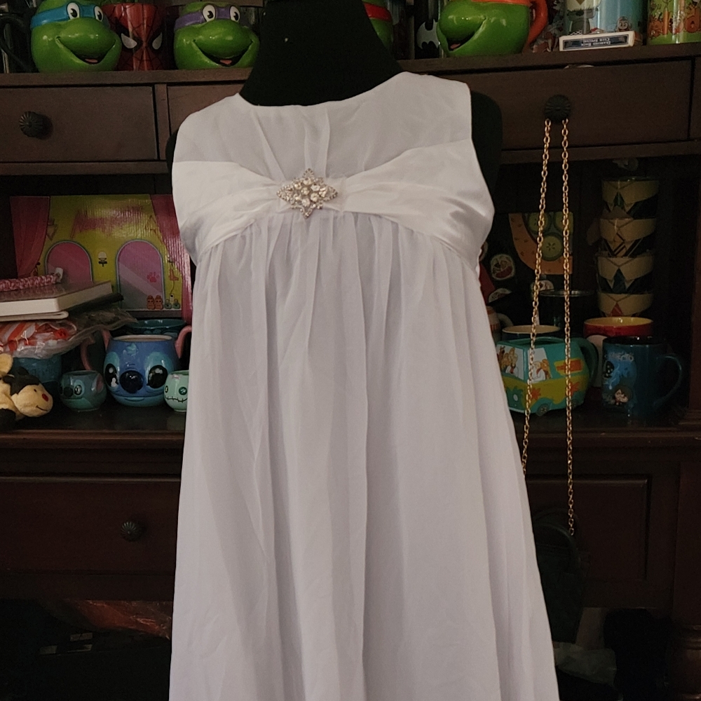 White Girl Dress